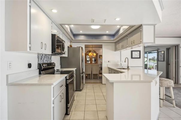 Interior, Kitchen, Recessed Lighting