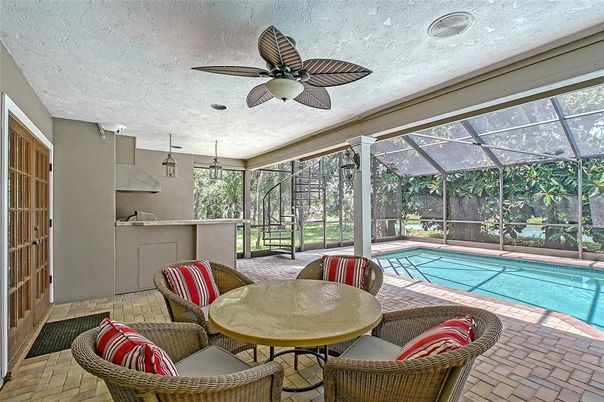 Glass Ceilings, Interior, Pendant Lights, Pool, Sun Room