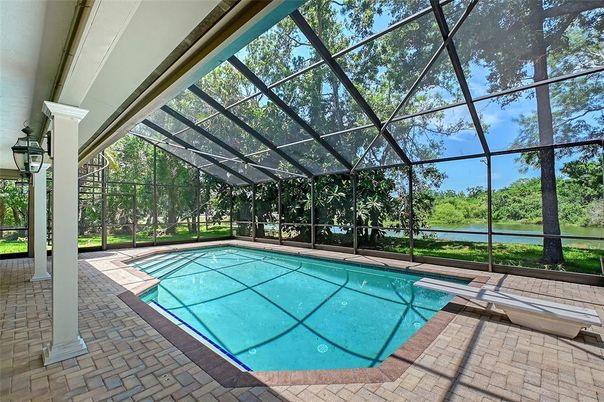 Glass Ceilings, Interior, Pool, Sun Room