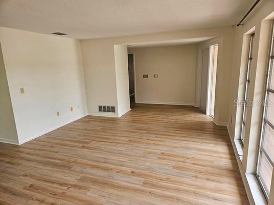 Empty room, Interior, Wood Texture Flooring
