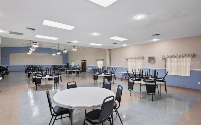Dining room, Interior, Recessed Lighting