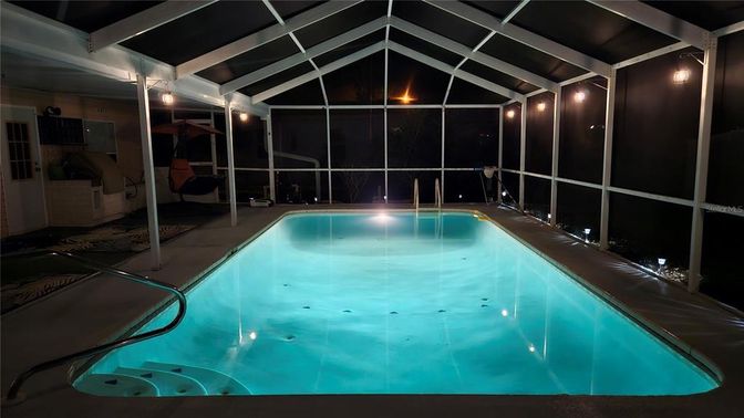 Glass Ceilings, Interior, Pool, Sun Room