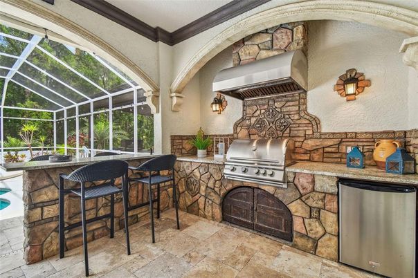Fireplace, Interior, Sun Room