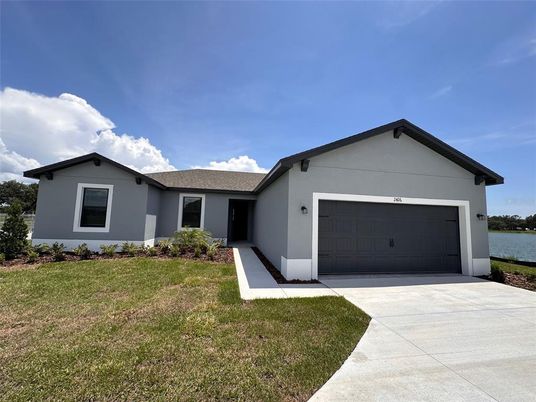 Attached, Exterior, Facade, Water, Ranch