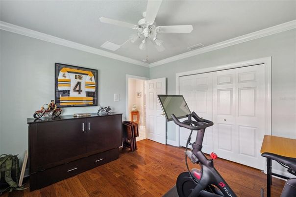 Fitness Equipment, Interior, Wood Texture Flooring