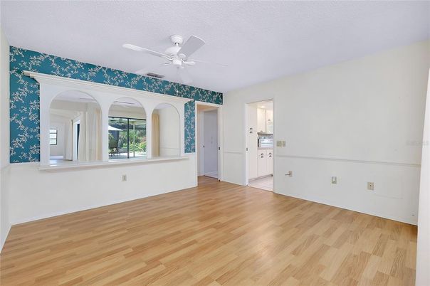 Empty room, Interior, Wood Texture Flooring