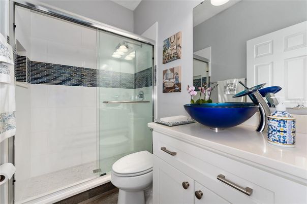 Bathroom, Glass Shower, Interior