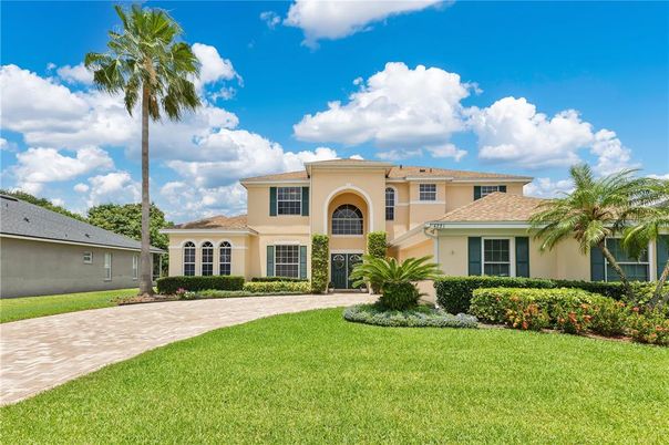 Backyard, Exterior, Facade, Mediterranean