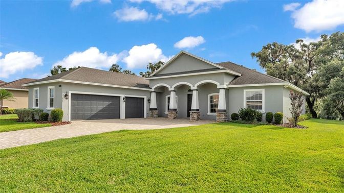 Attached, Backyard, Exterior, Facade, Ranch