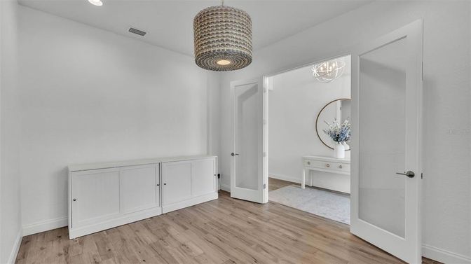 Interior, Recessed Lighting, Wood Texture Flooring