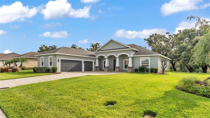 Attached, Backyard, Exterior, Facade, Ranch