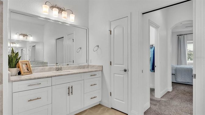 Bathroom, Dual Sink Vanities, Interior