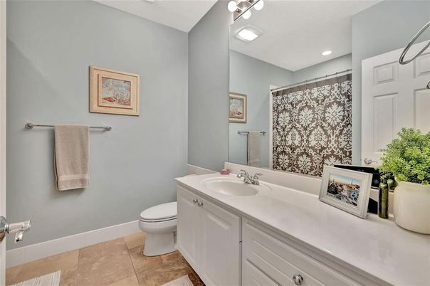 Bathroom, Interior, Recessed Lighting