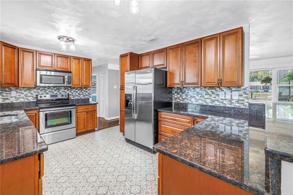 Interior, Kitchen, Stainless Steel Appliances