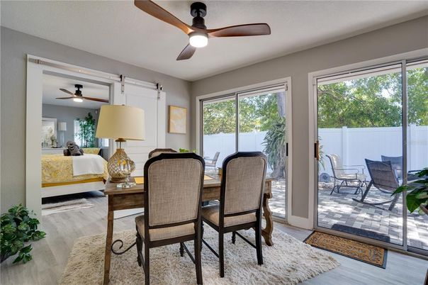 Bedroom, Dining room, Interior, Wood Texture Flooring