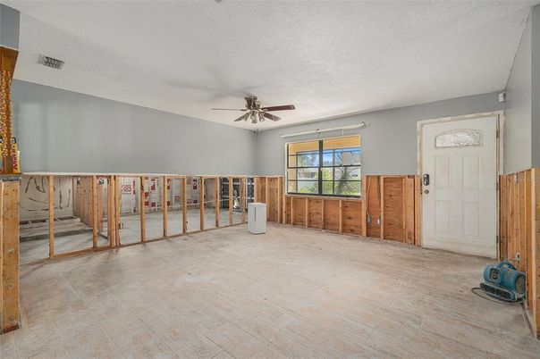 Empty room, Interior
