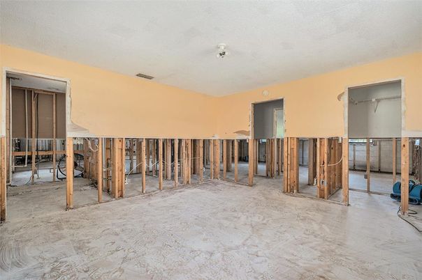 Empty room, Interior