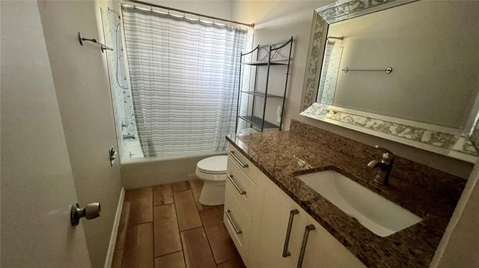 Bathroom, Interior, Wood Texture Flooring
