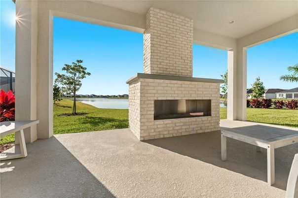 Exterior, Fireplace, Interior, Recessed Lighting, Water