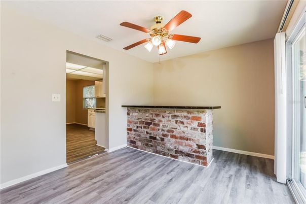 Fireplace, Interior, Stone Walls, Wood Texture Flooring