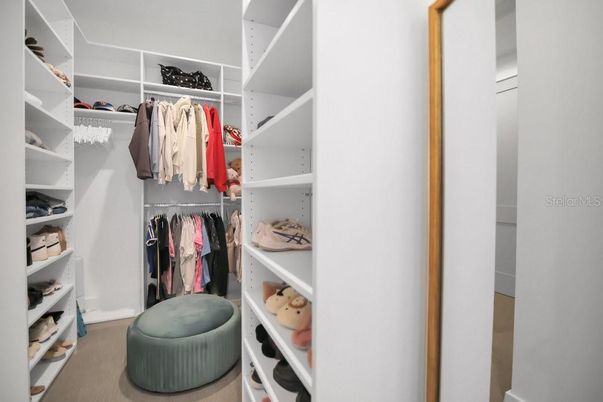 Interior, Walk-in Closets