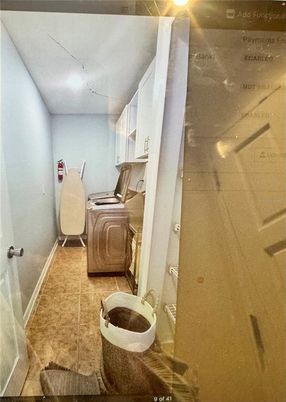 Interior, Washer