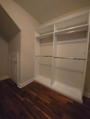 Interior, Walk-in Closets, Wood Texture Flooring