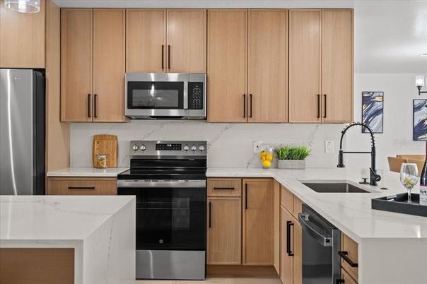 Interior, Kitchen, Stainless Steel Appliances