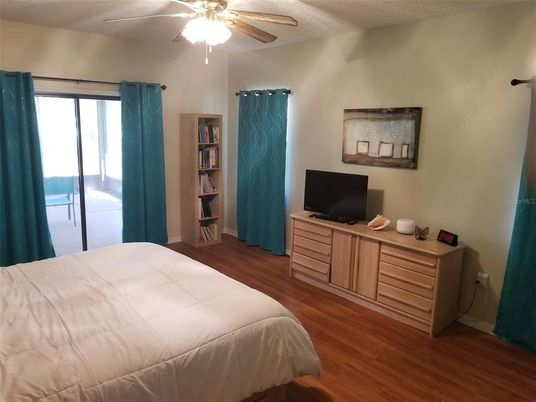Bedroom, Interior, Water, Wood Texture Flooring