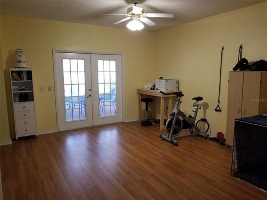 Fitness Equipment, Interior, Wood Texture Flooring