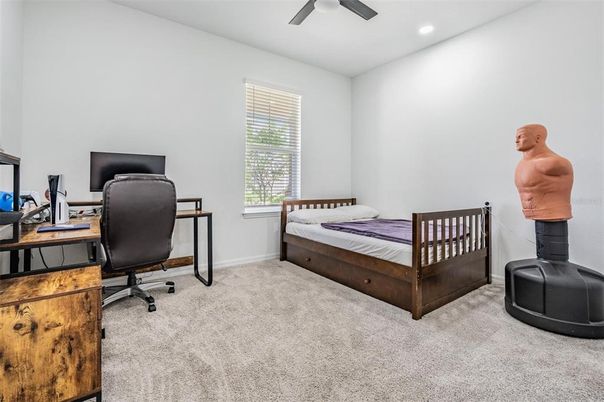 Bedroom, Home Office, Interior, Recessed Lighting