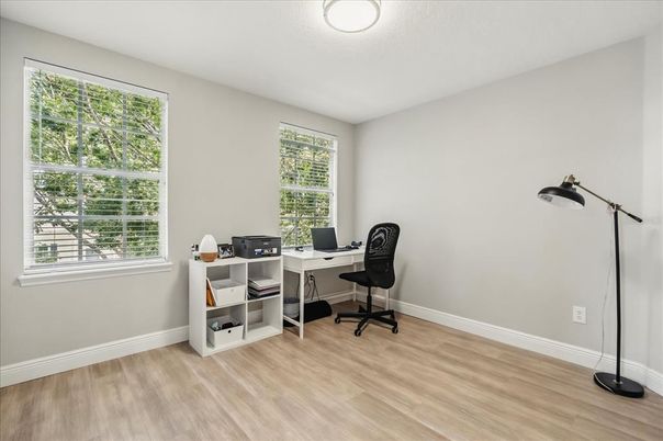Home Office, Interior, Wood Texture Flooring