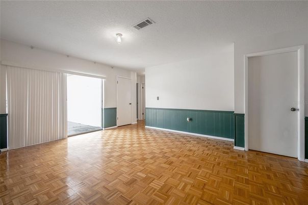 Empty room, Interior, Wood Texture Flooring