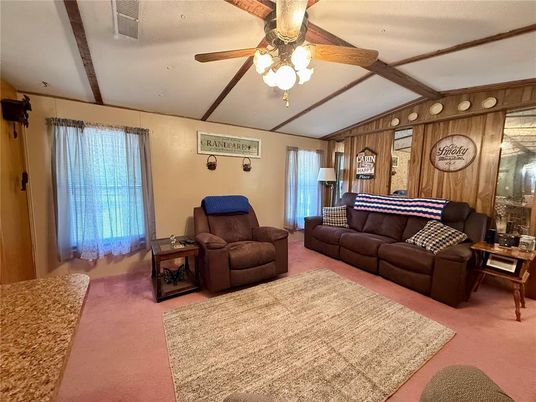 Interior, Living room, Wooden Beams, Wooden Walls