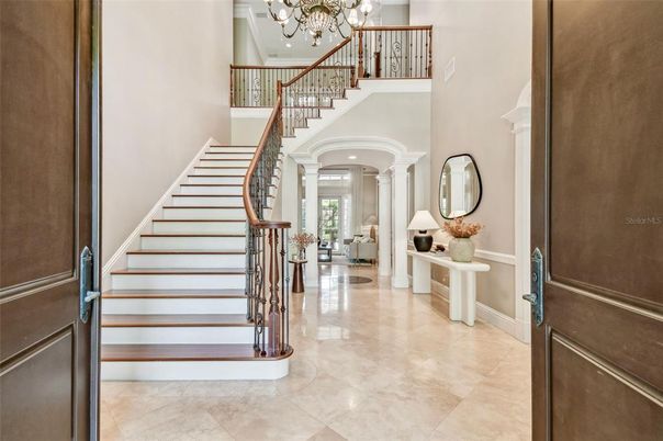 Chandelier, Interior, Recessed Lighting
