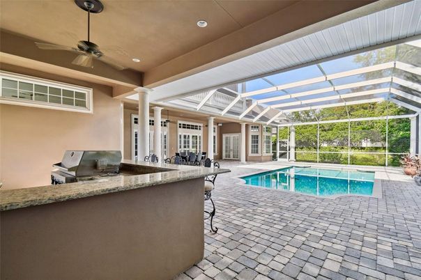 Glass Ceilings, Interior, Pool, Recessed Lighting, Sun Room