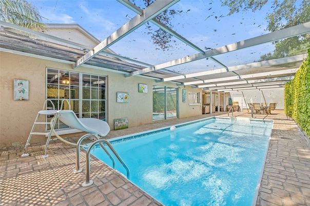 Glass Ceilings, Interior, Pool, Sun Room