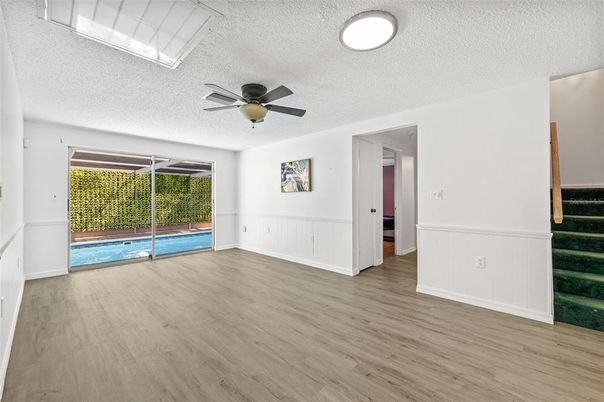 Empty room, Interior, Wood Texture Flooring