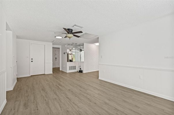 Empty room, Interior, Wood Texture Flooring