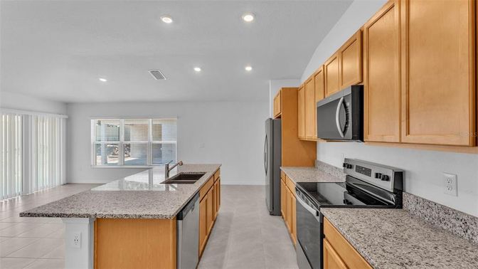 Interior, Kitchen, Recessed Lighting