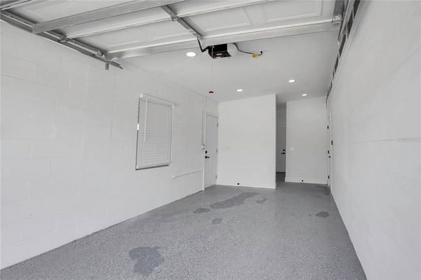 Garage, Interior, Recessed Lighting