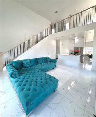 Interior, Marble, Recessed Lighting