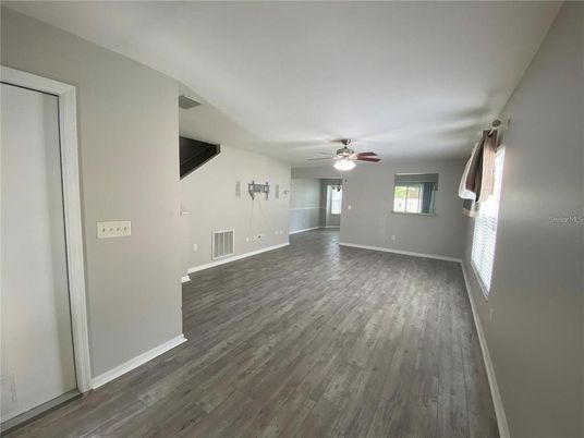 Empty room, Interior, Wood Texture Flooring