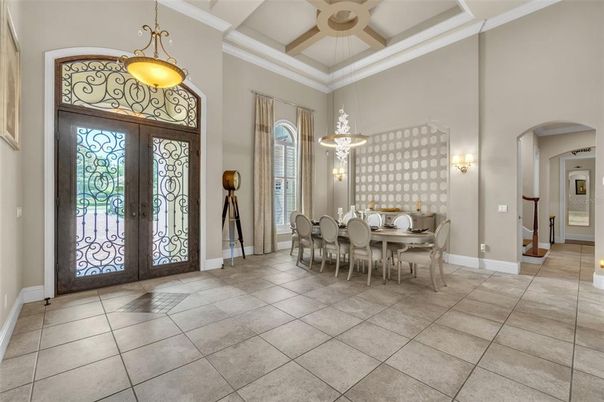Dining room, Interior, Pendant Lights