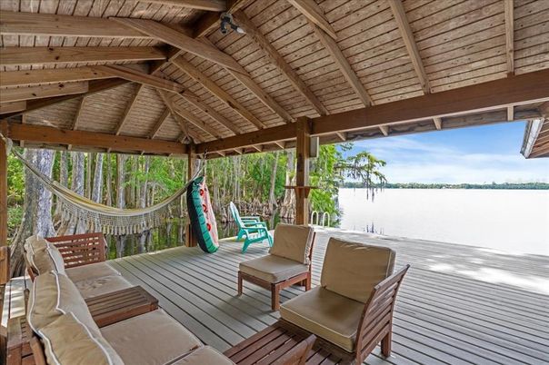 Exterior, Water, Wooden Beams, Wooden Ceilings