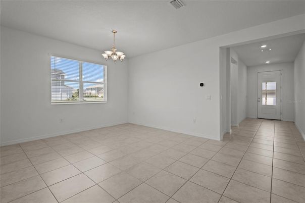 Chandelier, Empty room, Interior, Recessed Lighting