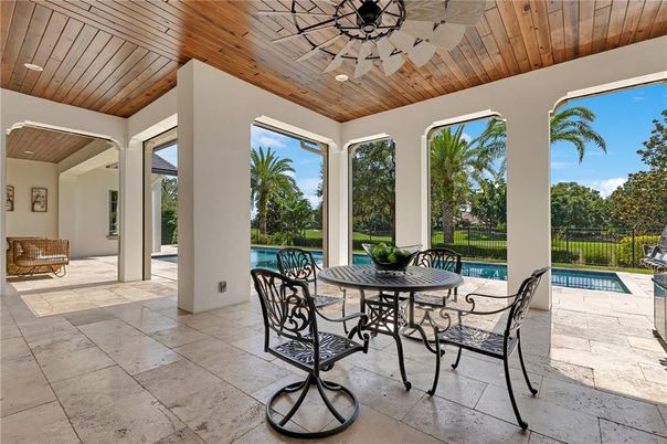Exterior, Pool, Wooden Ceilings