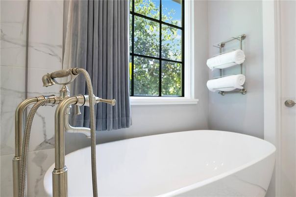 Bathroom, Free Standing Baths, Interior, Marble Walls