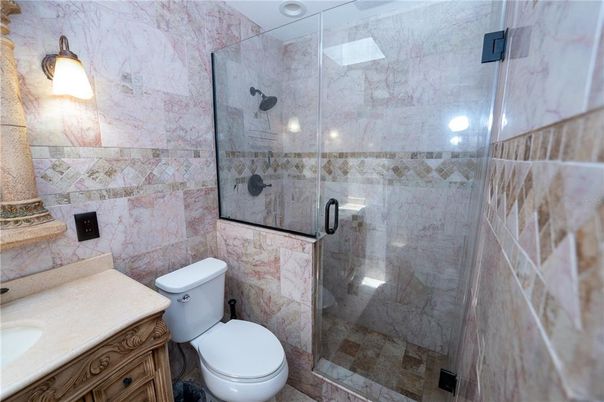 Bathroom, Glass Shower, Interior