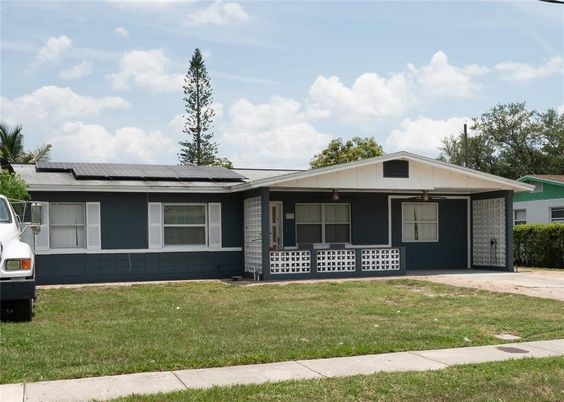 Exterior, Facade, Solar Panels, Ranch